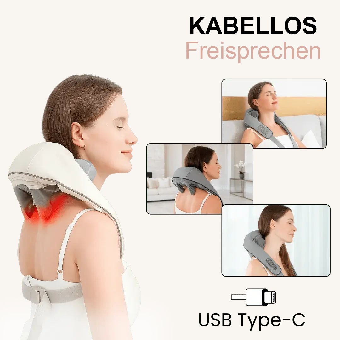 Massagegerät für Nacken & Schultern