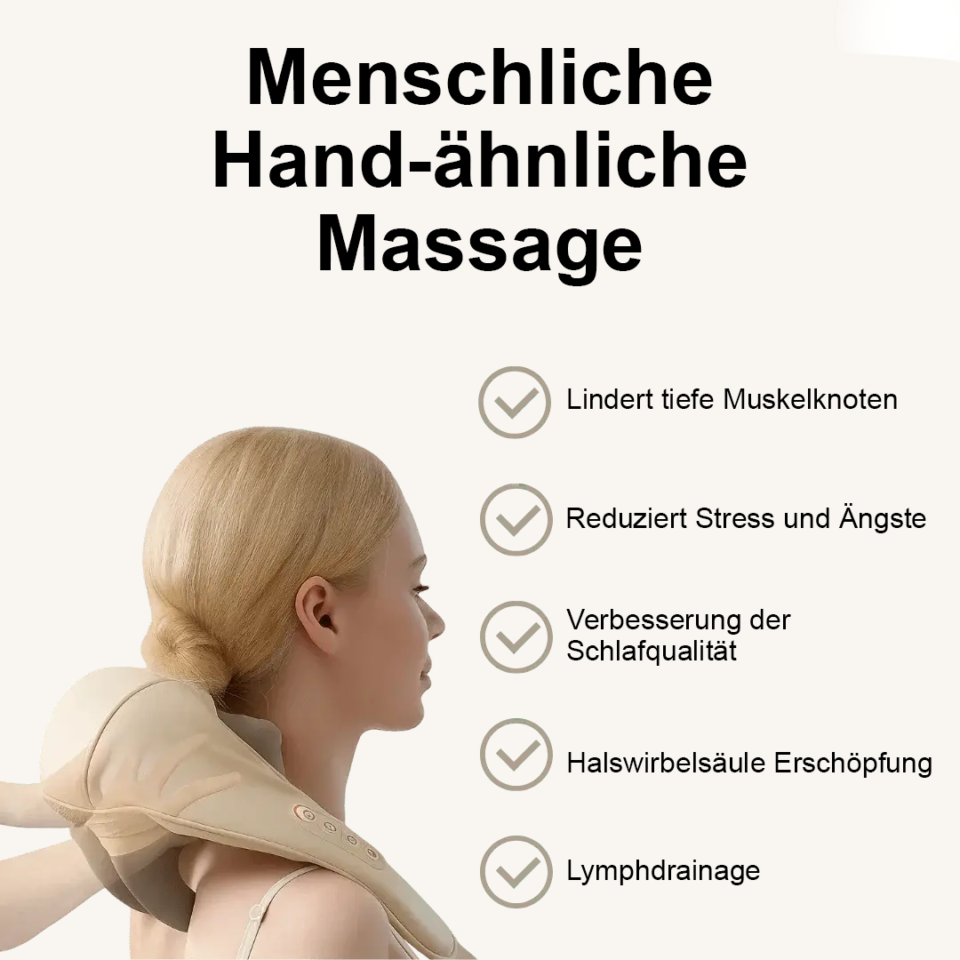 Massagegerät für Nacken & Schultern